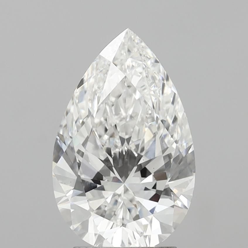 3.04 ct. pear Lab Grown Diamond front image