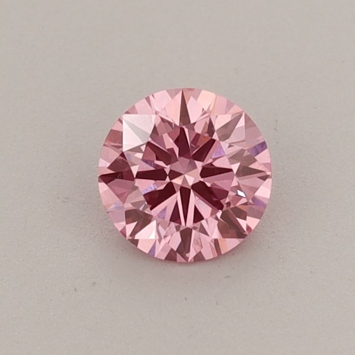0.38 CT Fancy Vivid Pink ROUND