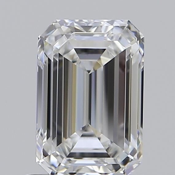0.85 ct. emerald Lab Grown Diamond front image