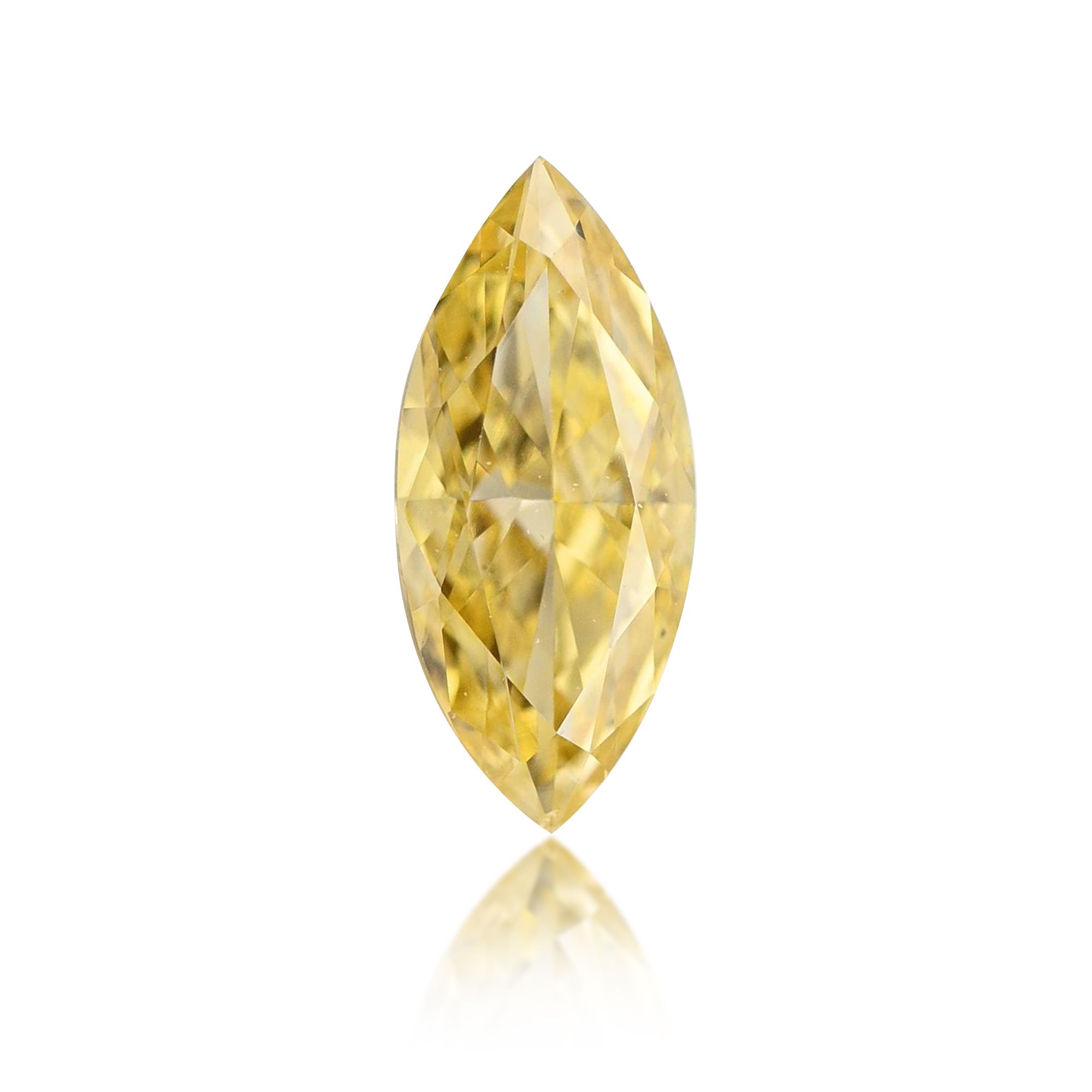 Diament 0.24 ct Fancy Intense Orangey Yellow/VS2