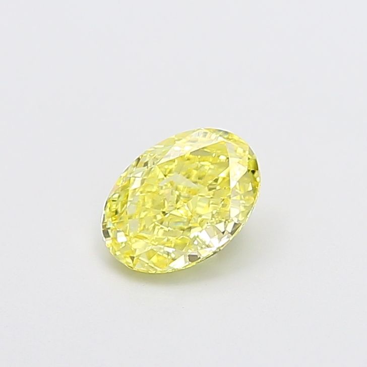 1.02 CT Fancy Intense Yellow OVAL