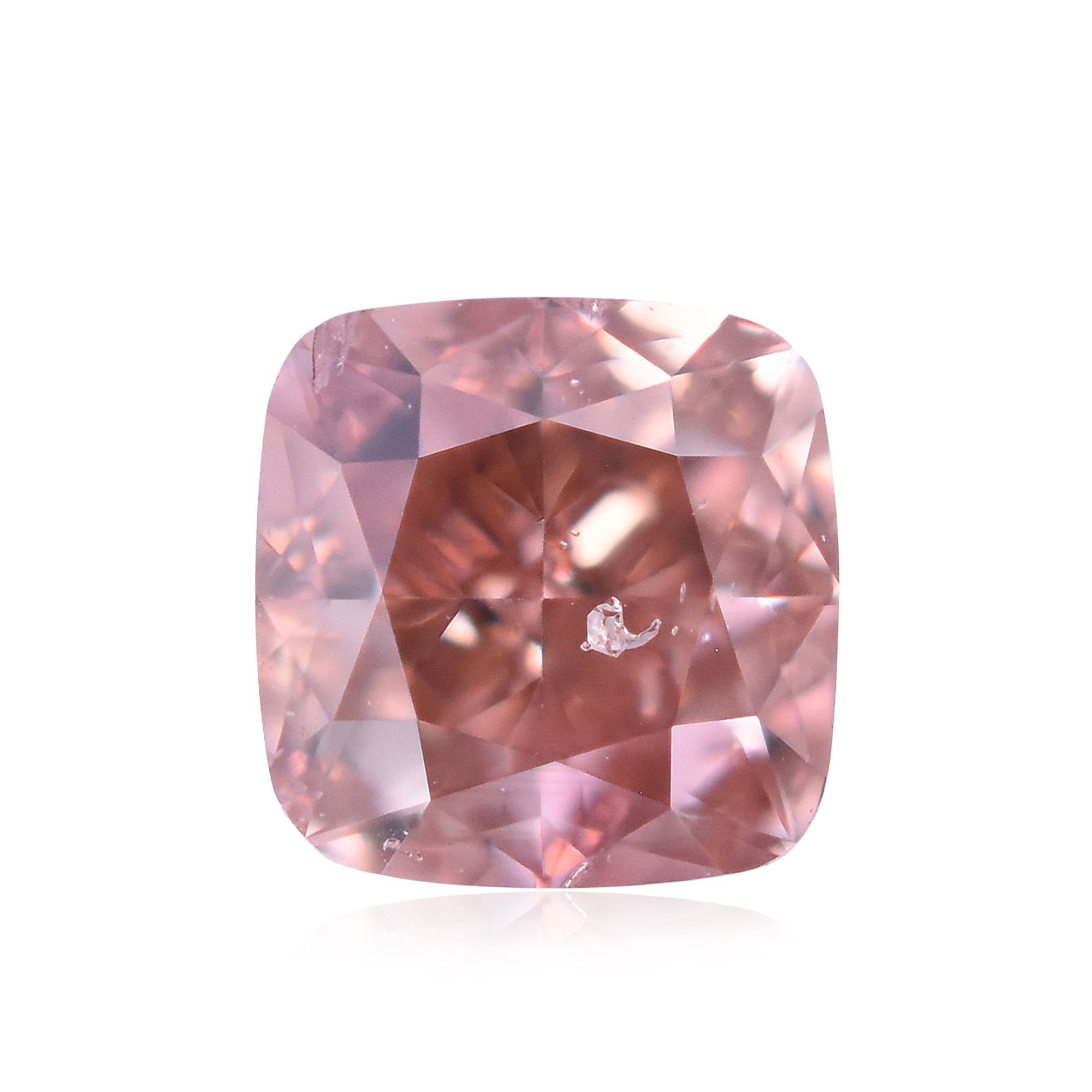 Diament 0.23 ct Fancy Intense Orangey Pink/I1