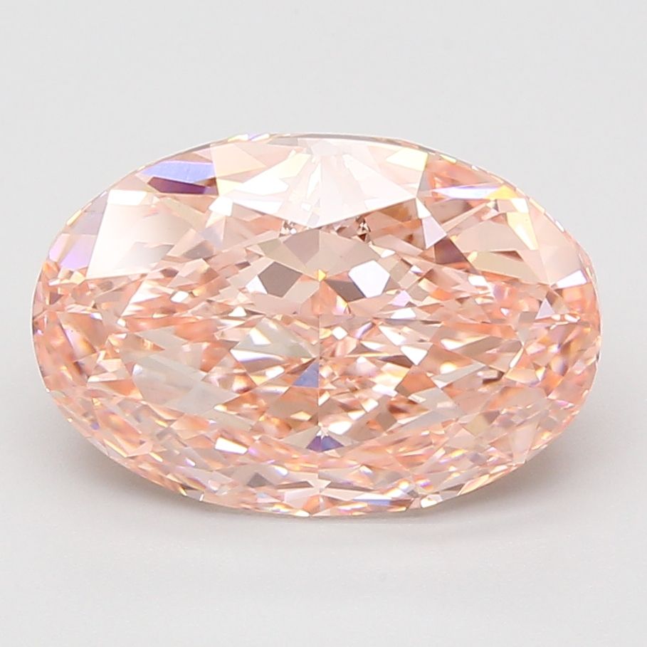 6.04 ct. oval Lab Grown Diamond front image