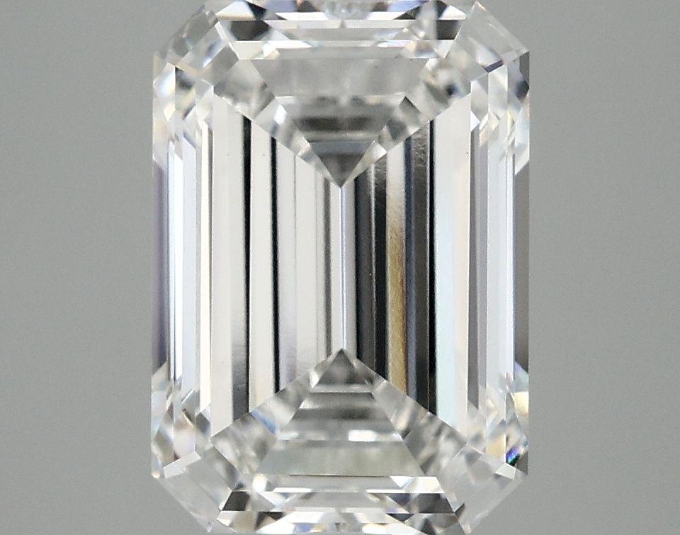 4.09 ct. emerald Lab Grown Diamond front image