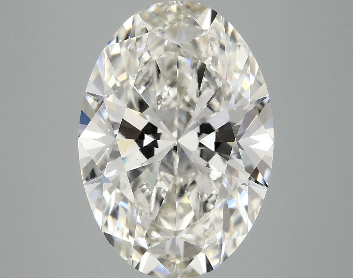 5.01 ct. oval Lab Grown Diamond front image