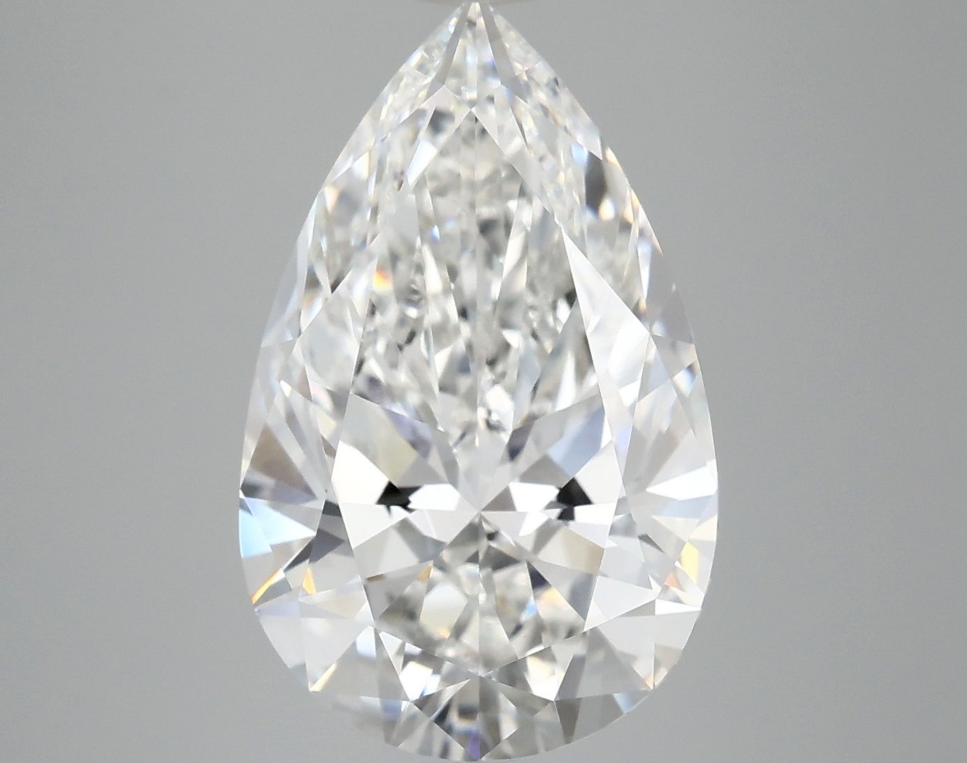 6.02 ct. pear Lab Grown Diamond front image