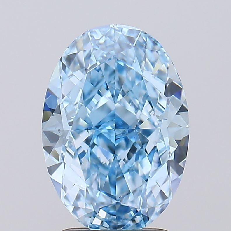 3.00 ct. oval Lab Grown Diamond front image