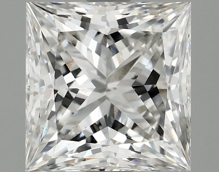 2.10 ct. princess Lab Grown Diamond front image