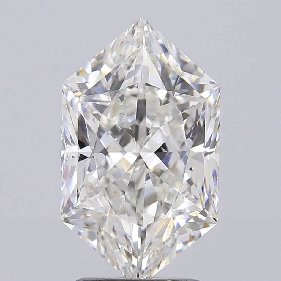 2.56 ct lab-grown Hexagonal Diamond