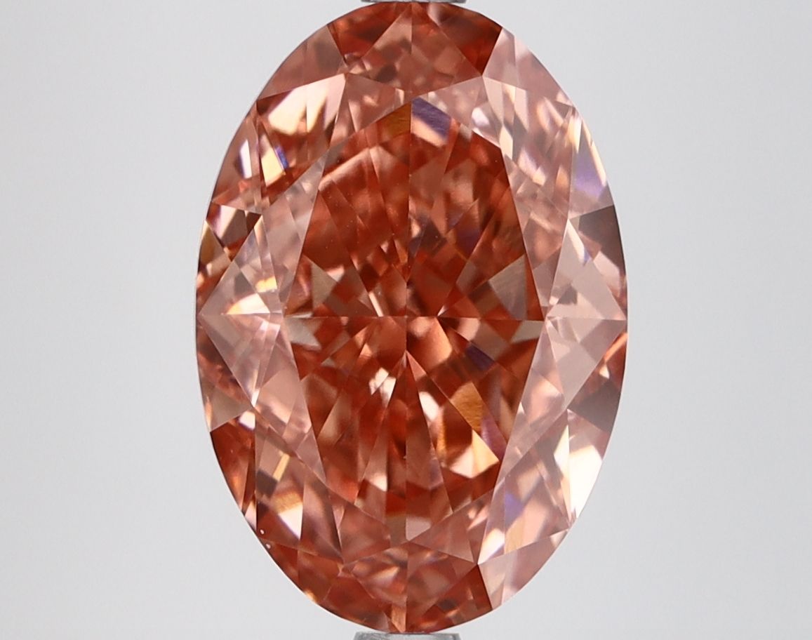 4.68 ct. oval Lab Grown Diamond front image