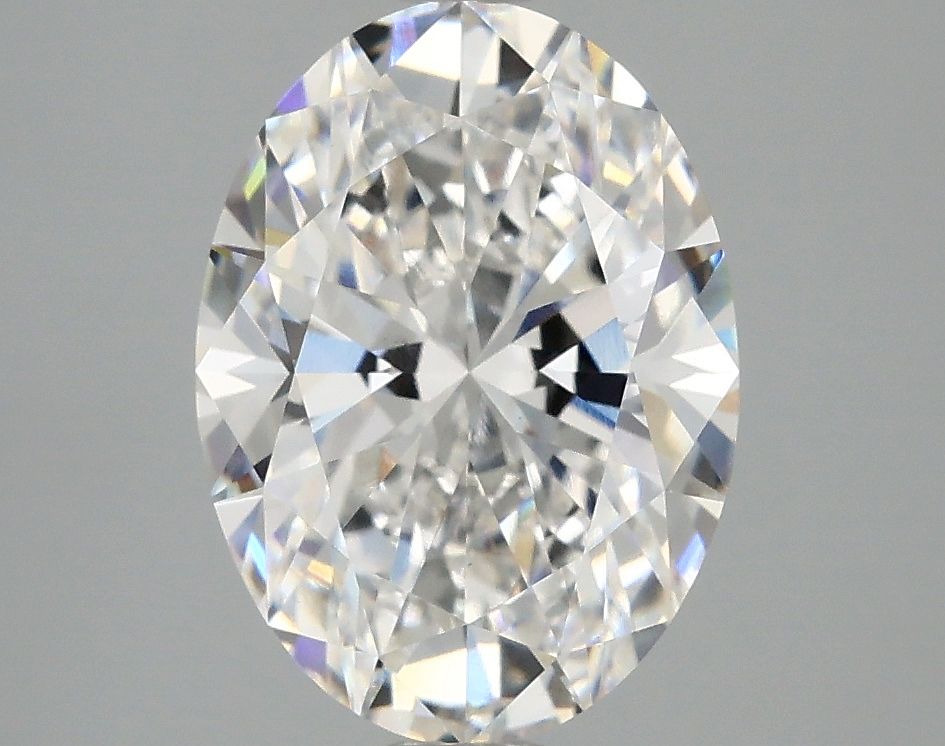 3.05 ct. oval Lab Grown Diamond front image