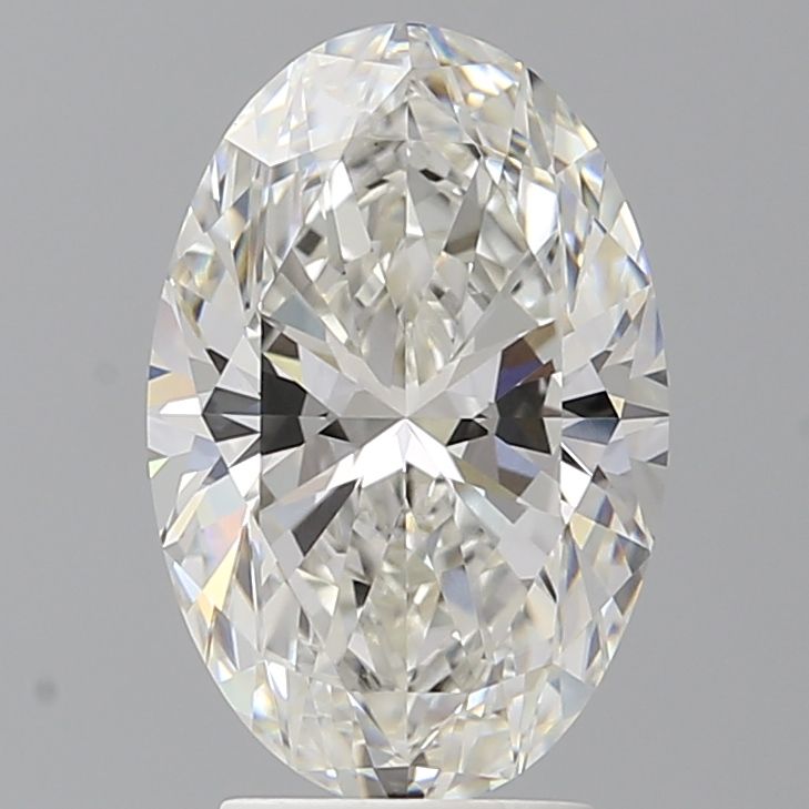 3.52 ct. oval Lab Grown Diamond front image