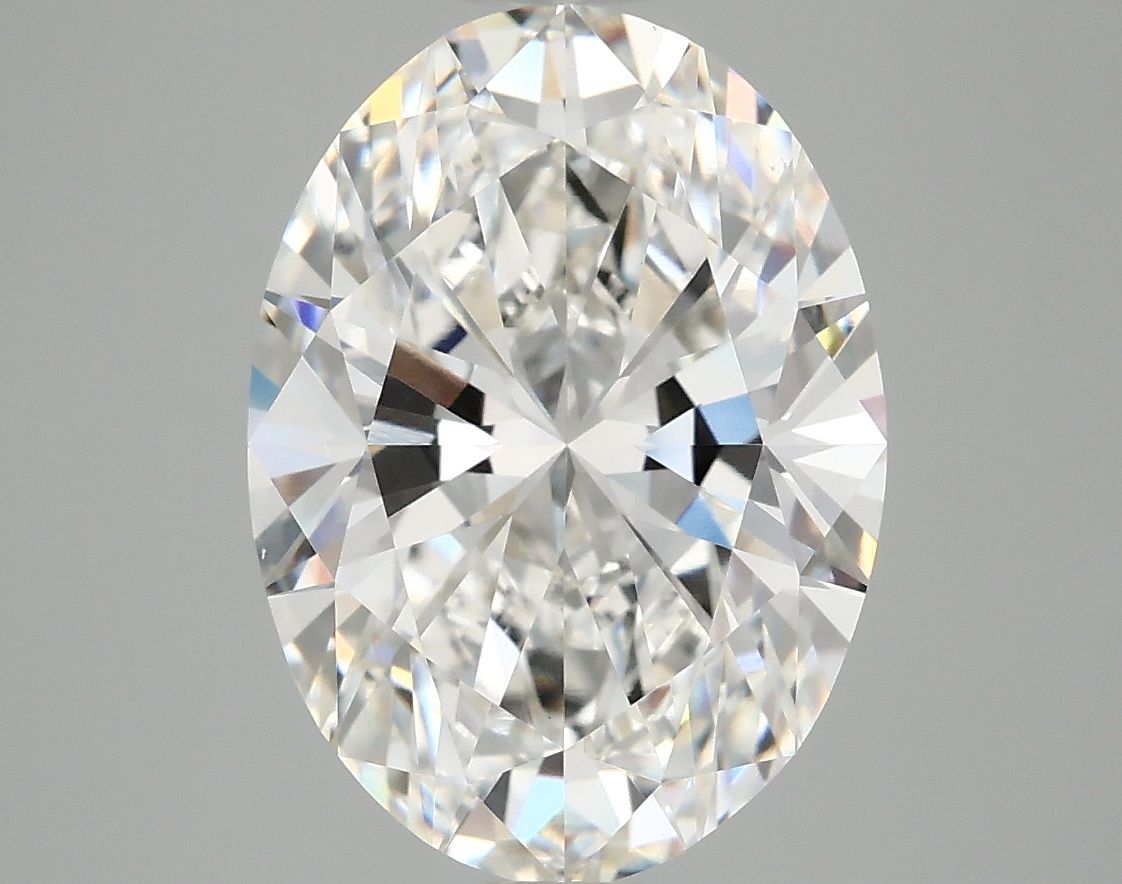 5.02 ct. oval Lab Grown Diamond front image