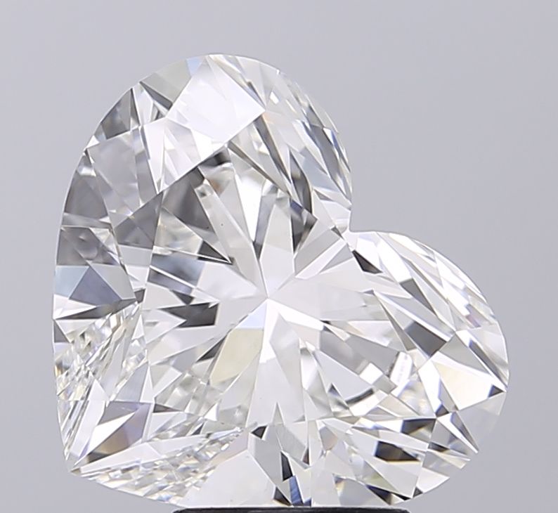 5.26 ct. heart Lab Grown Diamond front image