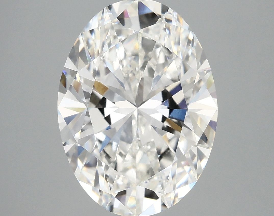 3.93 ct. oval Lab Grown Diamond front image