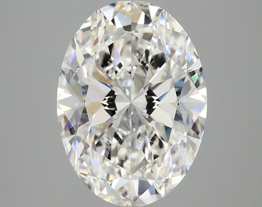 4.02 ct. oval Lab Grown Diamond front image