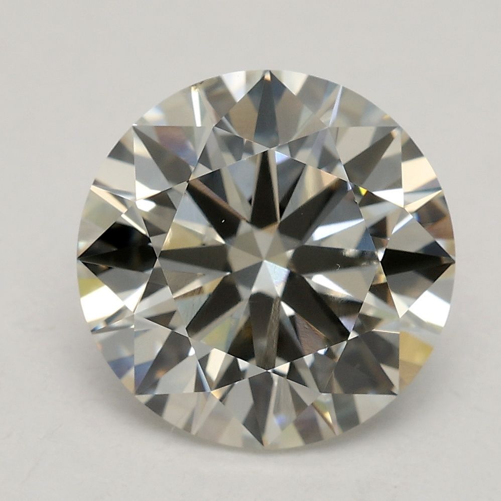 2.70 ct. round Lab Grown Diamond front image