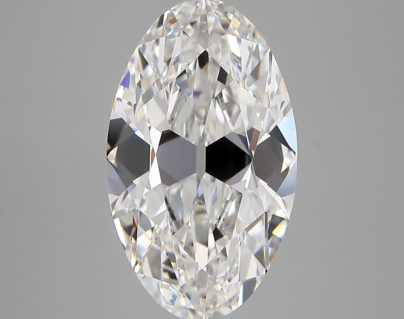 4.96 ct. oval Lab Grown Diamond front image