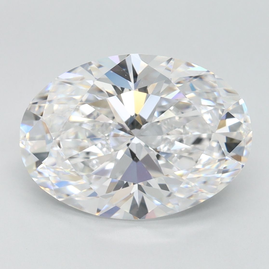 3.01 ct. oval Lab Grown Diamond front image