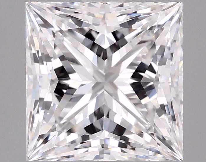 5.03 ct. princess Lab Grown Diamond front image