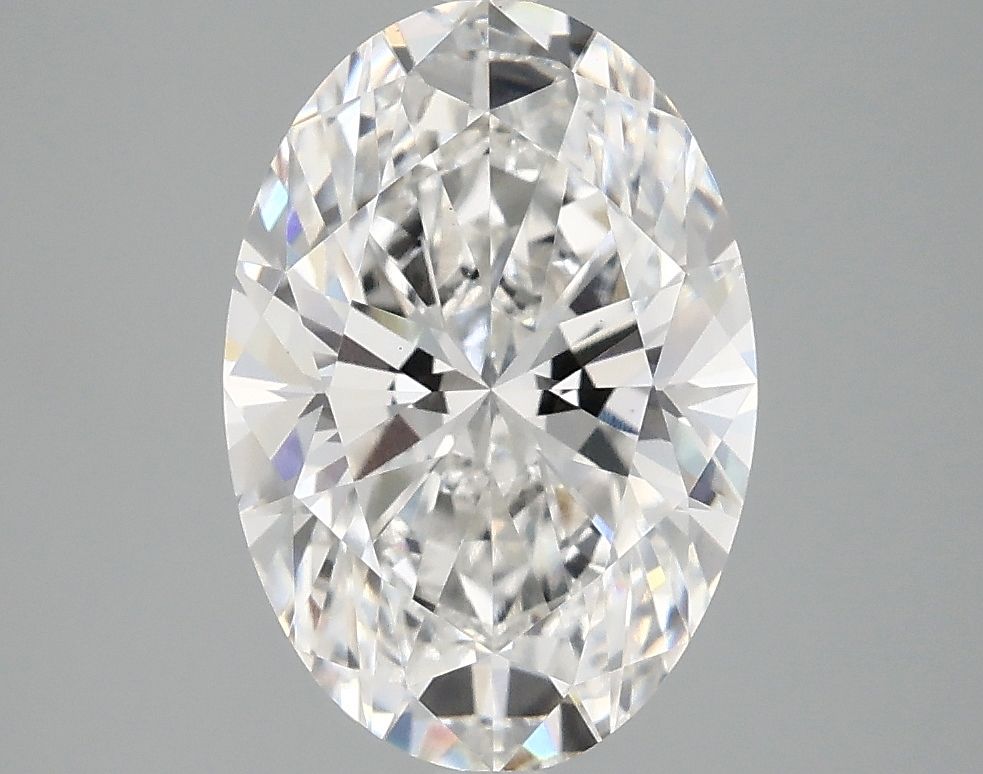 3.02 ct. oval Lab Grown Diamond front image