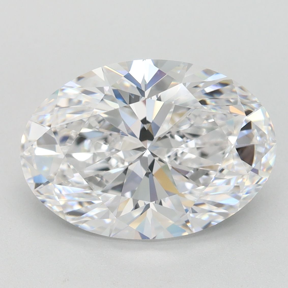 3.45 ct. oval Lab Grown Diamond front image