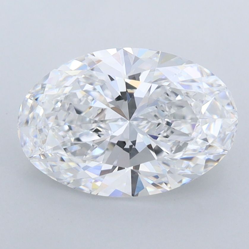 2.01 ct. oval Lab Grown Diamond front image