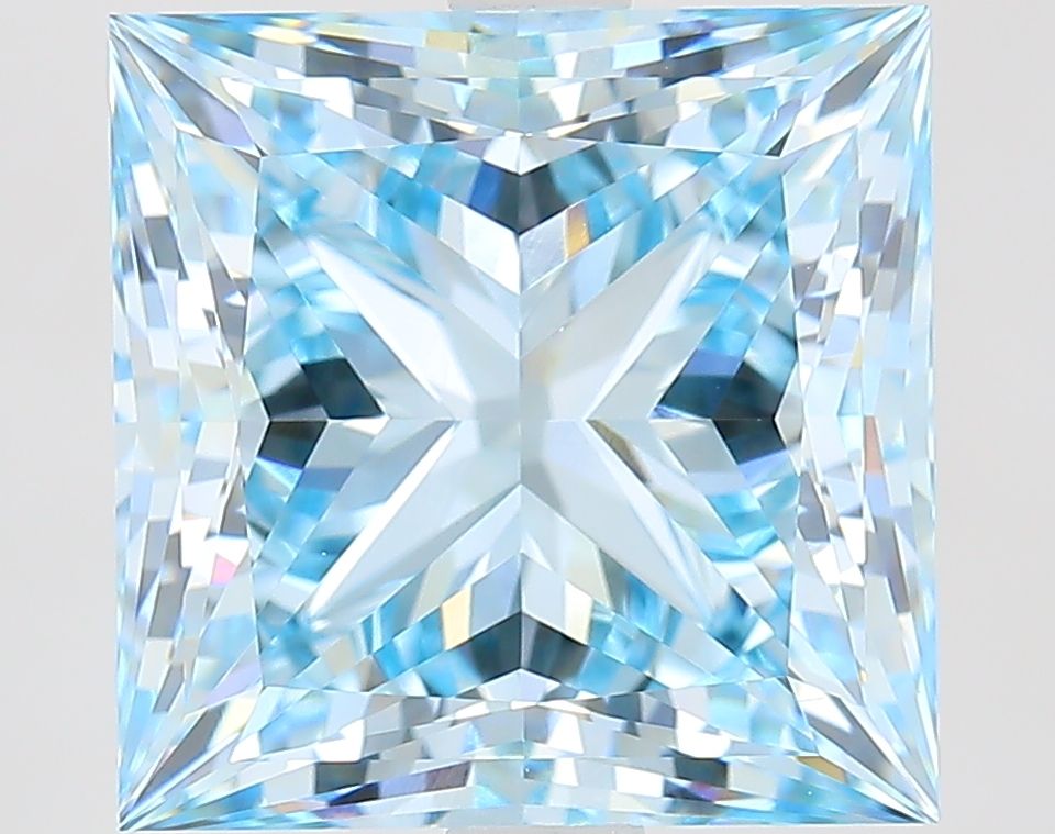 5.25 ct. princess Lab Grown Diamond front image