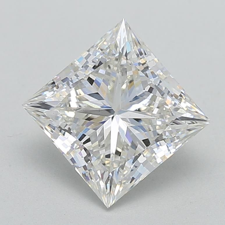 4.05 ct. princess Lab Grown Diamond front image