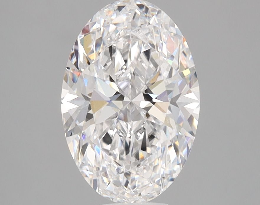 1.56 ct. oval Lab Grown Diamond front image
