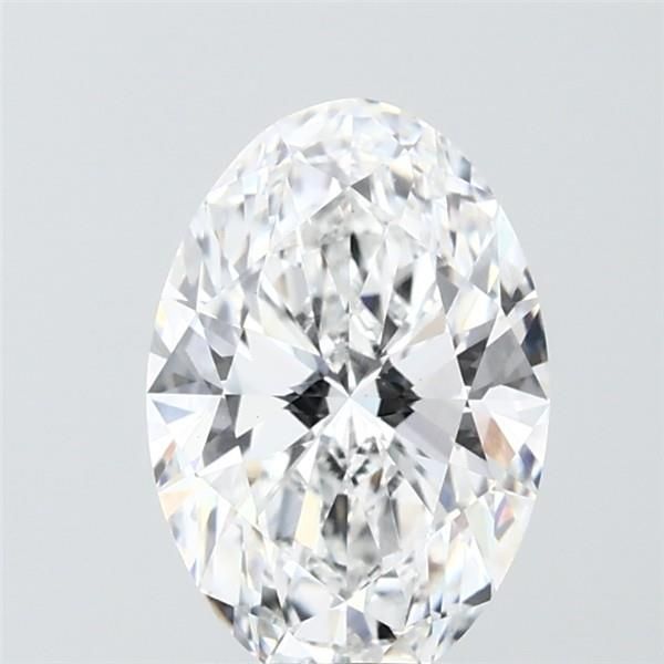 2.01 ct. oval Lab Grown Diamond front image