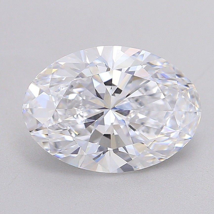 3.01 ct. oval Lab Grown Diamond front image