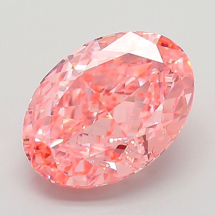 3.29 ct. oval Lab Grown Diamond front image