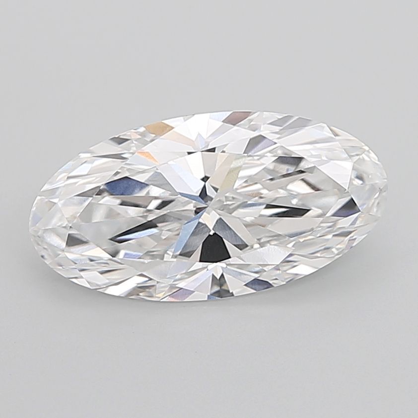 6.05 ct. oval Lab Grown Diamond front image