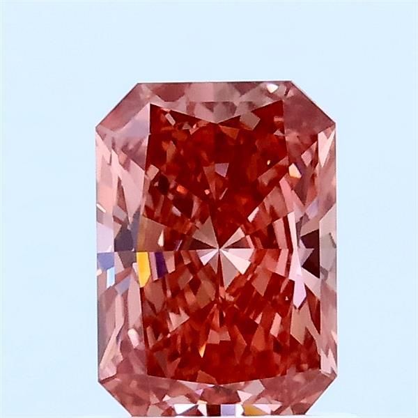 0.92 CT Fancy Vivid Brownish Pink RADIANT