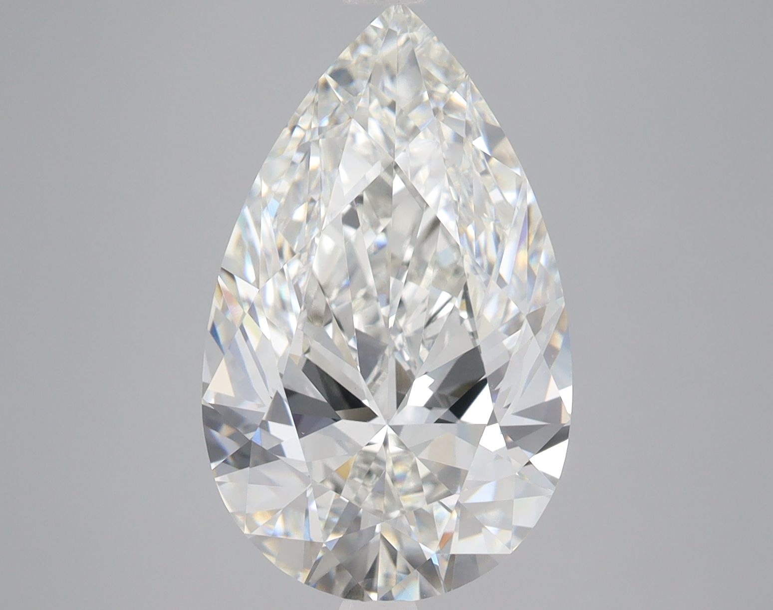 6.03 ct. pear Lab Grown Diamond front image