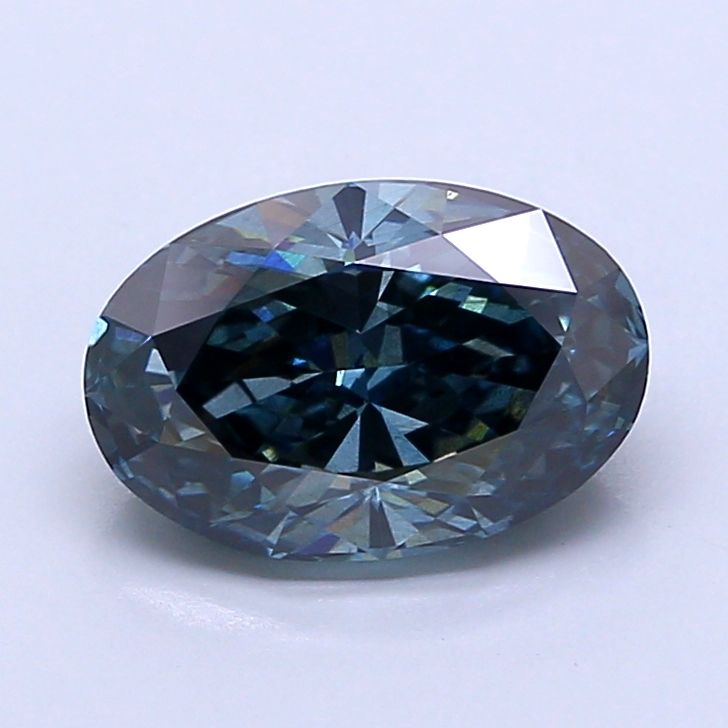 2.02 ct. oval Lab Grown Diamond front image