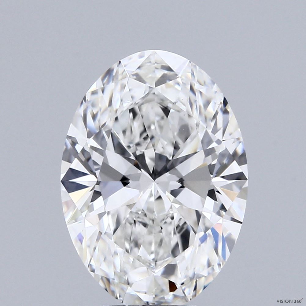 4.03 ct. oval Lab Grown Diamond front image