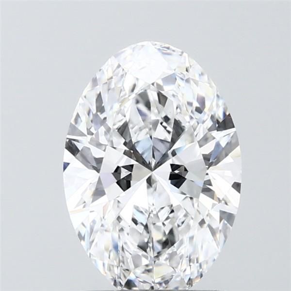 1.76 ct. oval Lab Grown Diamond front image