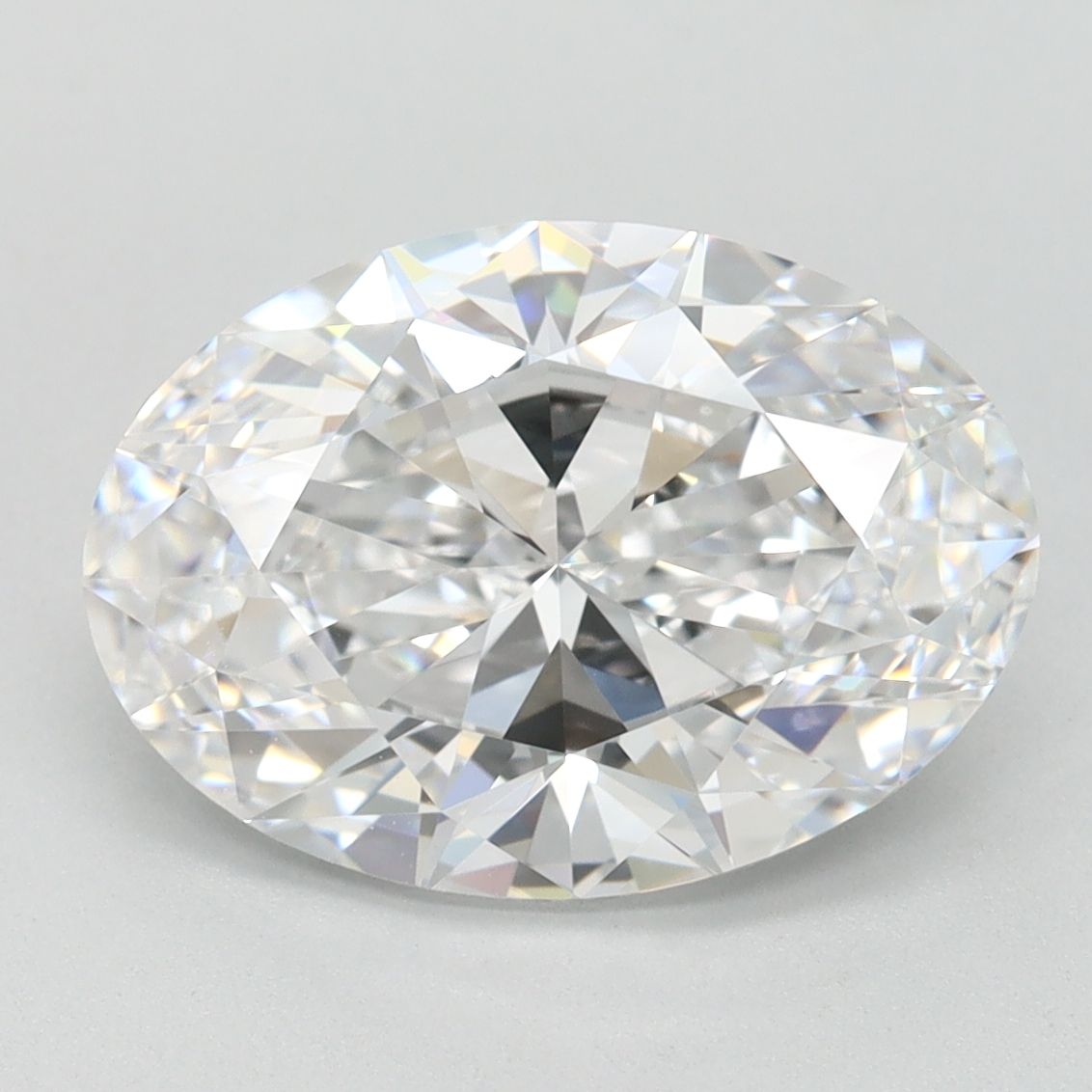 3.02 ct. oval Lab Grown Diamond front image
