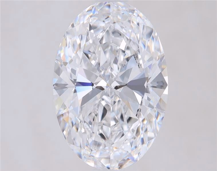1.27 ct. oval Lab Grown Diamond front image