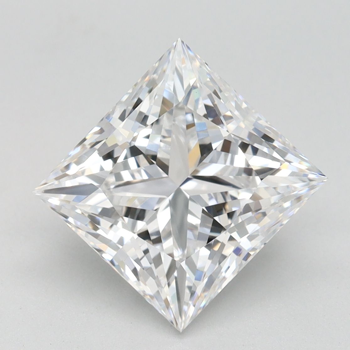3.03 ct. princess Lab Grown Diamond front image