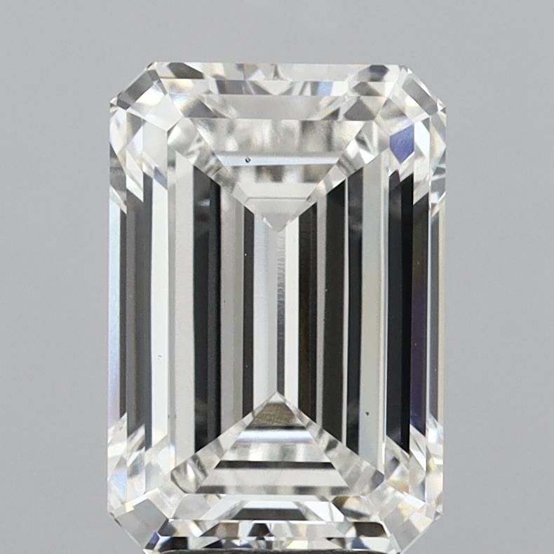 4.36 ct. emerald Lab Grown Diamond front image
