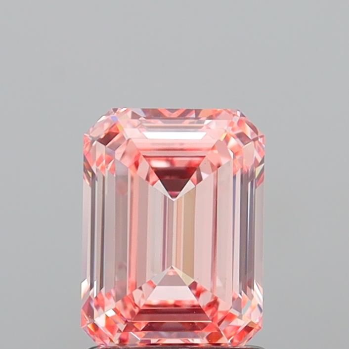 1.78 CT Fancy Intense Pink EMERALD