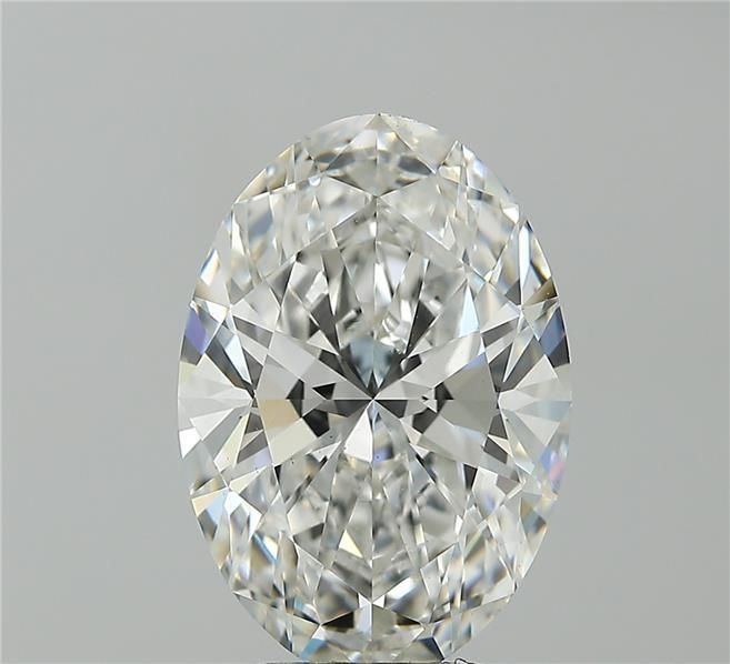 5.02 ct. oval Lab Grown Diamond front image