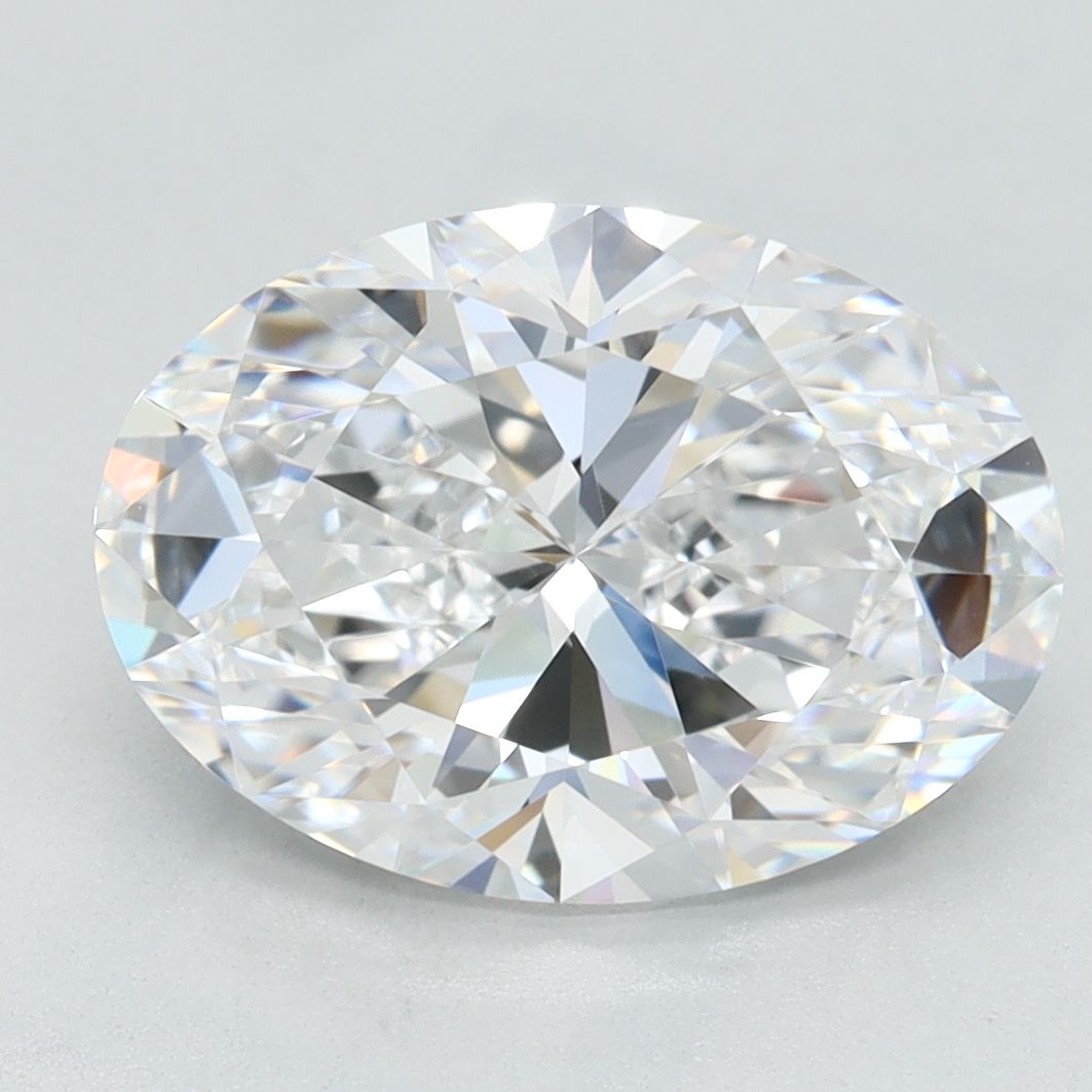 3.02 ct. oval Lab Grown Diamond front image