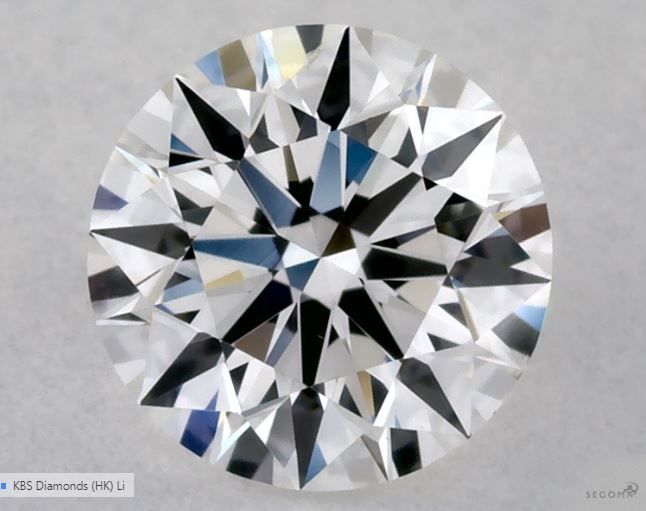 0.58 ct Round diamond