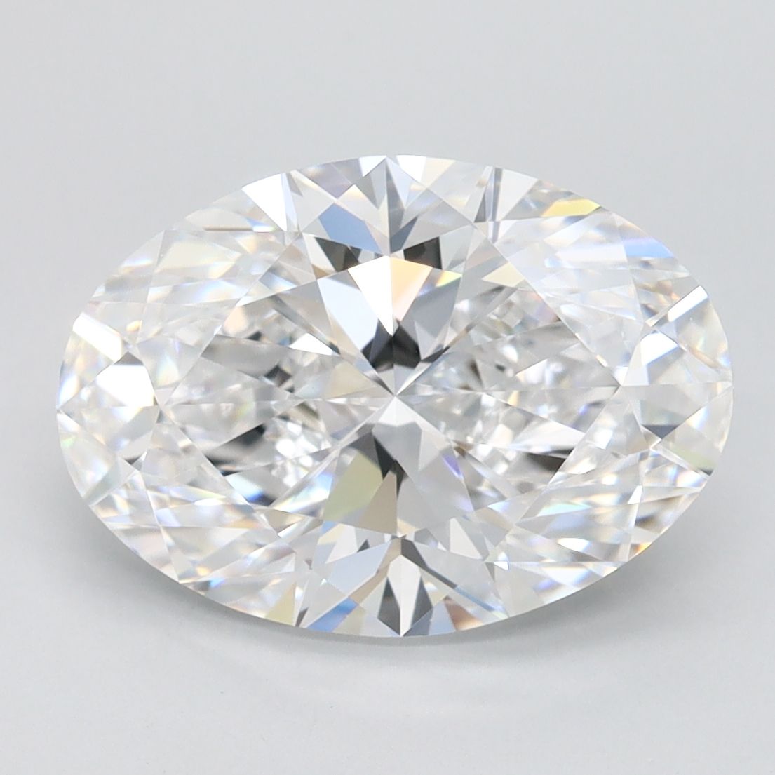 3.01 ct. oval Lab Grown Diamond front image