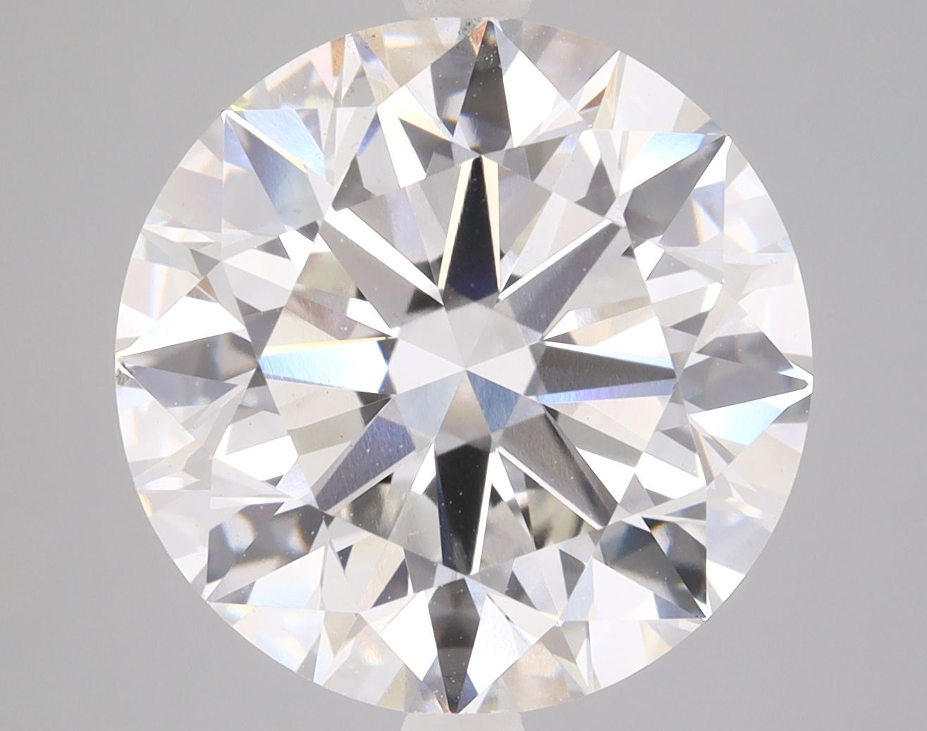 7.05 ct. round Lab Grown Diamond front image