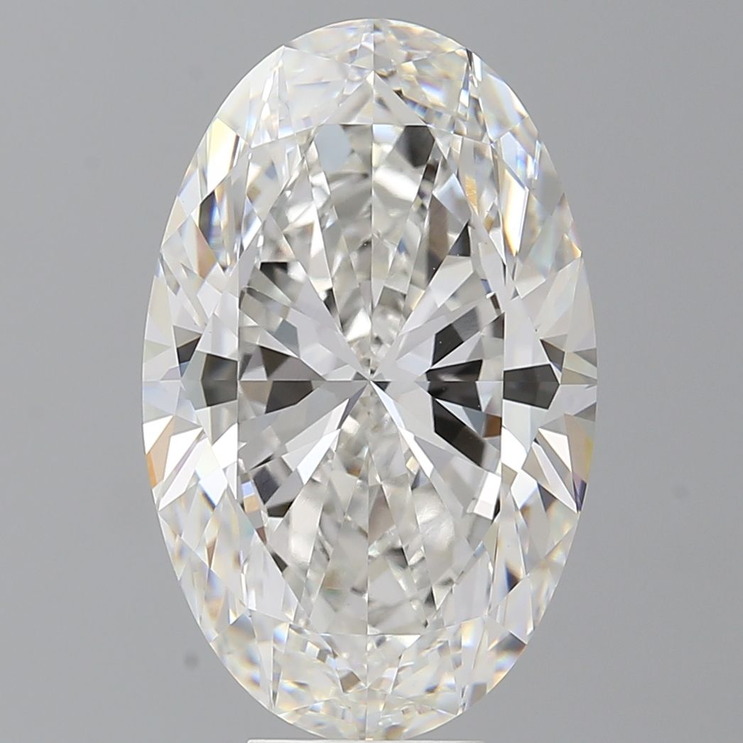 9.01 ct. oval Lab Grown Diamond front image